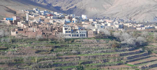 Obraz premium Majestic Atlas Mountains of Morocco