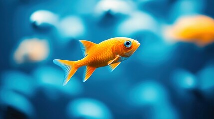 Fototapeta premium Goldfish in Focus