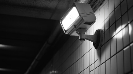 Security cam, cctv video camera, street observe surveillance equipment front and side angle view. Secure guard eye and crime prevention isolated on white background. Realistic 3d vector illustration