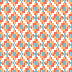 Geometric seamless pattern for decorating of tiles and fabric. Moroccan mosaic repeat background for marble and wallpaper.