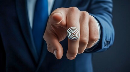 Futuristic digital processing of biometric identification fingerprint