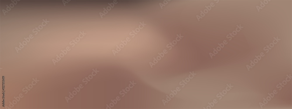 Poster abstract dark brown gradient background. soft mocha and brown color vector banner. pastel gradient p