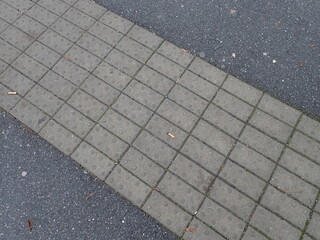 Fototapeta premium grey city pavement tiles texture