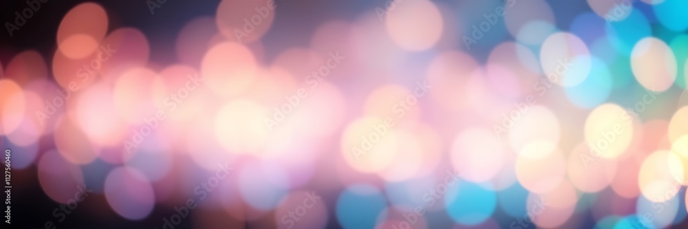 Aufkleber iridescent colors create bokeh effect with sharp focal clarity