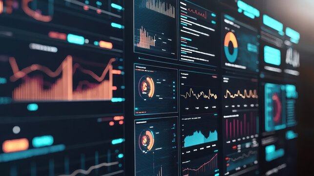 Analysts are using digital dashboards and KPI metrics to manage healthcare data, aiding in decision-making across various medical fields.
