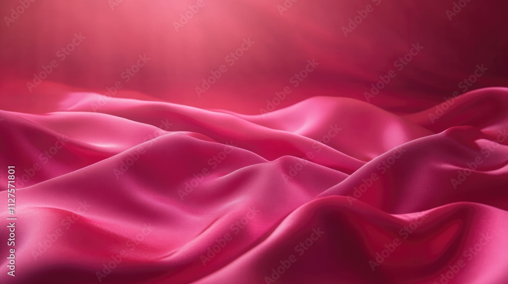 Poster stunning dark pink and red velvet gradient background for text insertion in elegant abstract style
