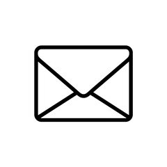 Envelope Icon for Email, Messaging, Postal Services, Communication, and Mail Notifications
