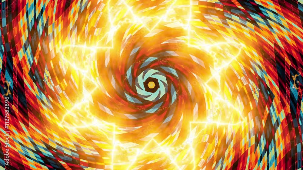 Poster This is a Dynamic Colorful Spiral Abstract Design that is perfect for Creative Projects. Loop 4k