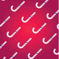Candy Canes New Year sweets 