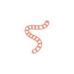 earthworms outline icon 