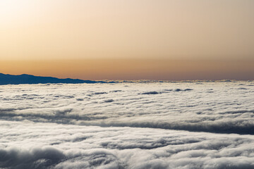 Vista del Teide desde Gran Canaria