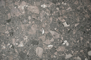 Gray marble texture with presses rubble
