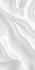 Fototapeta premium Smooth, elegant white silk background with a luxurious sheen and soft texture, texture, silk