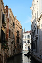Canal in Venice, Italy. 