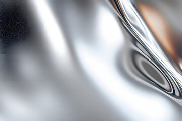 Abstract texture background, light shining silver metallic plate