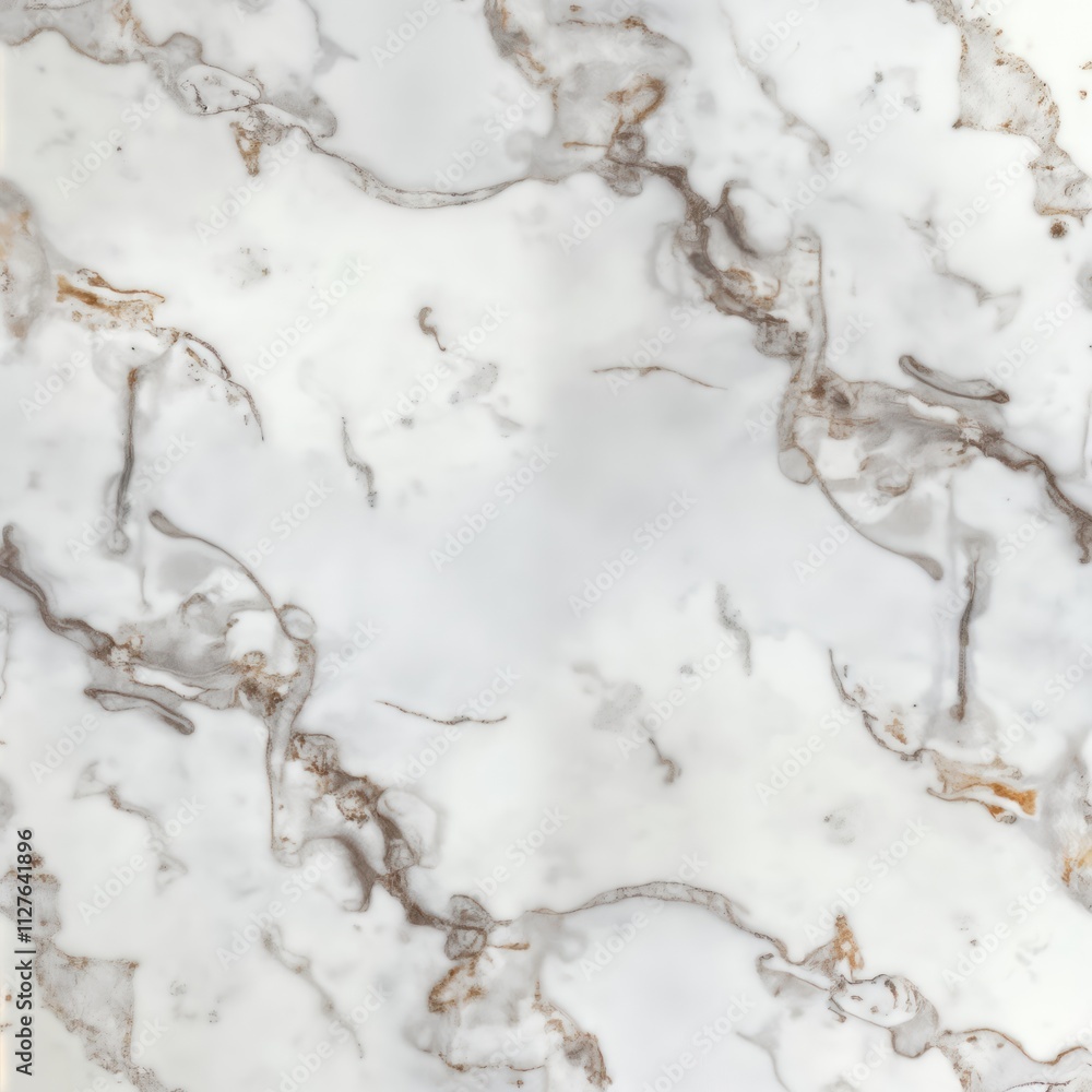 Poster Abstract seamless pattern of light gray marble with subtle white streaks. Elegant design featuring natural marble texture. Suitable for interior exterior design. Sophisticated, luxurious. Modern
