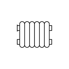 radiator icon line art vector