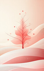 Christmas themed business background