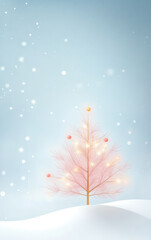 Christmas themed business background