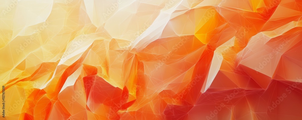 Poster this is an abstract design with low polygons. geometric background. wireframe light structure. this 