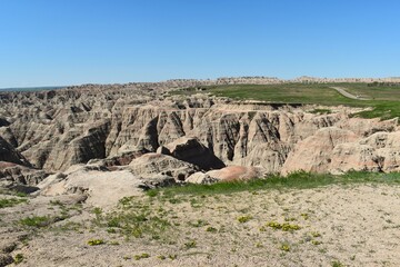 Road into the Badlands, South Dakota, May, 2024