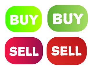 Buy & sell buttons, transparent no background