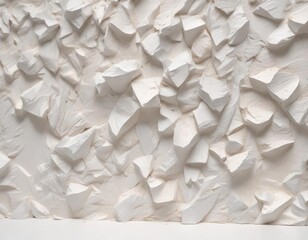 Obraz premium White recycled paper background with organic fiber structure, raw appearance, natural paper, upcycled