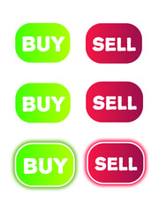 Buy and sell buttons pack