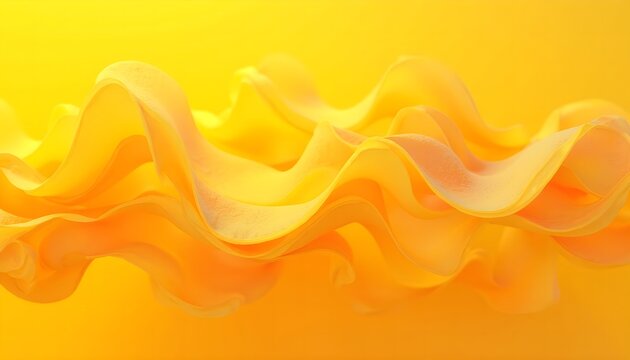 Flowing golden patterns create a warm and inviting abstract background in a vibrant yellow color scheme