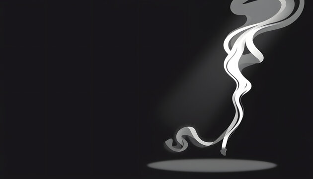 smoking reduction campaign isolated with white highlights, png