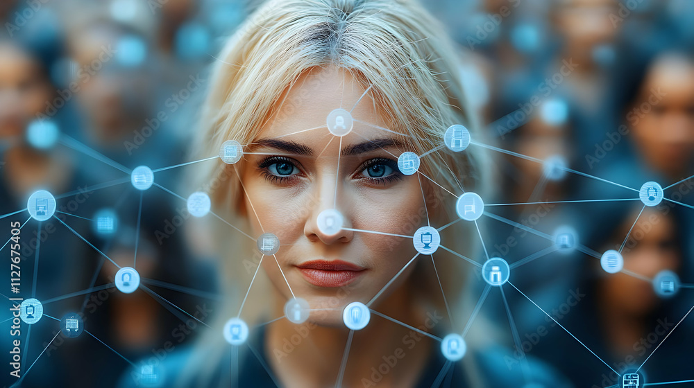 Poster digital identity: network connections & data security, exploring privacy implications