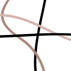 Neutral Abstract Minimalist Line Design