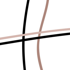 Neutral Abstract Minimalist Line Design
