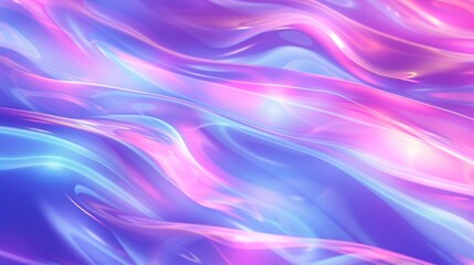 Abstract Purple Pink Blue Swirling Liquid Texture