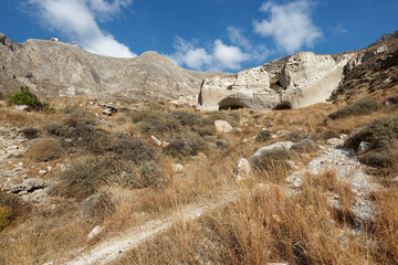 Griechenland - Santorini - Perissa - Wanderweg nach Alt-Thera