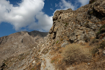 Griechenland - Santorini - Perissa - Wanderweg nach Alt-Thera