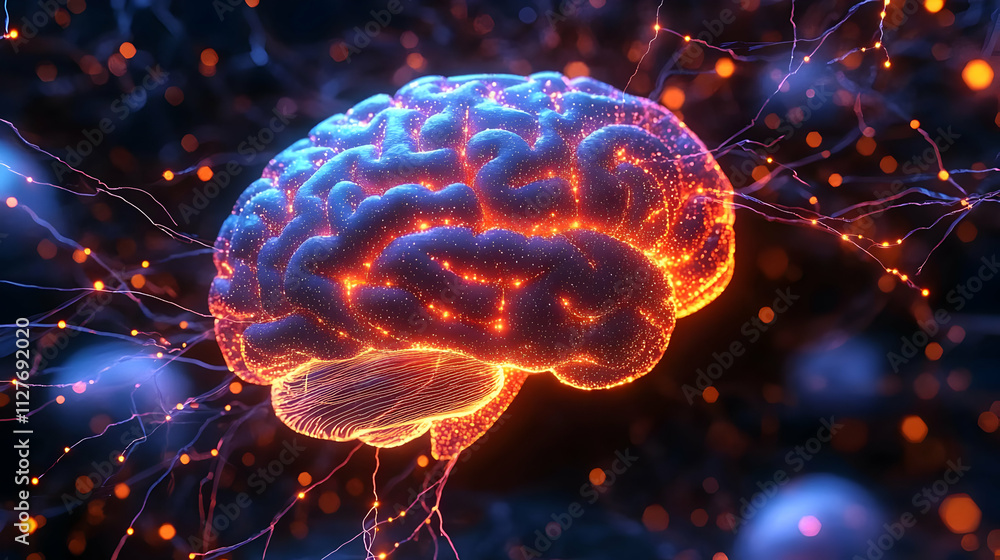 Poster unlocking brainpower: neural pathways & cognitive function
