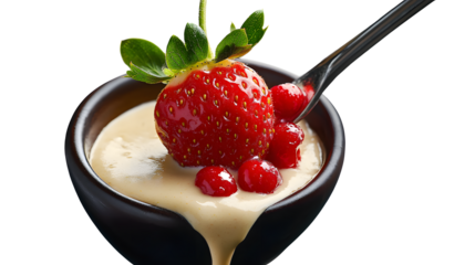 Fondue strawberry