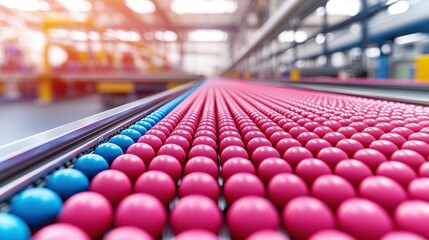 Obraz premium Enhancing Business Efficiency Achievements in Organizational Success Through Innovative Manufacturing Processes in Modern Facilities