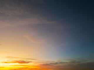 Sunset Replacement Skies