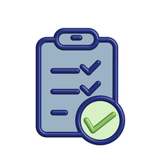 Checklist icon design template