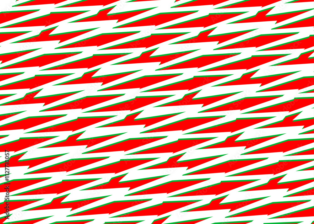 Poster abstract background with seamless zigzag line pattern. simple zigzag tile pattern
