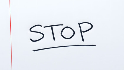 Closeup notes concept for motivation for stop stress isolated with white highlights, png