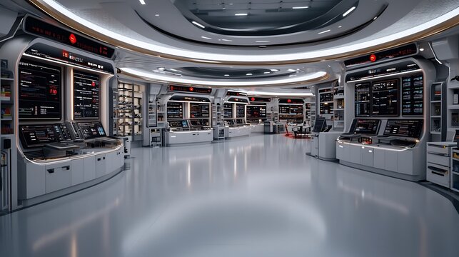 Futuristic Retail Lab Showcasing AI Powered Payment Tools and Glowing Checkout Dashboards - Powered by Adobe