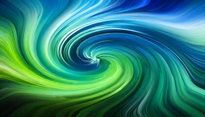 Abstract Blue Green Swirl Background - A mesmerizing blend of vibrant blue and green hues, creating a dynamic and fluid visual experience perfect for digital art, wallpapers, and creative