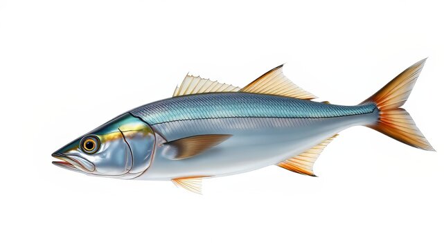Atlantic Mackerel - High Definition Fish Portrait