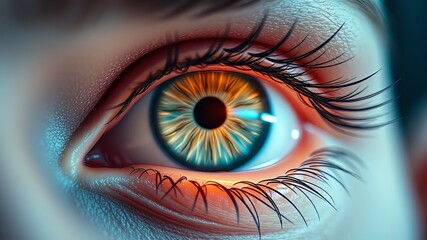 Ethereal Eye Close-up - Precision Medicine - AI Art