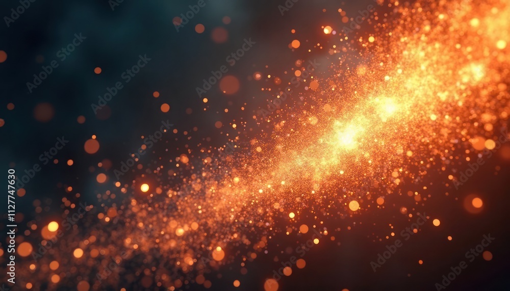 Aufkleber dynamic energy blasts create colorful explosion effects. motion graphics show fiery particles, spark