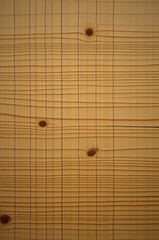Close-Up of Grained Wood Surface with Natural Knots and Lines