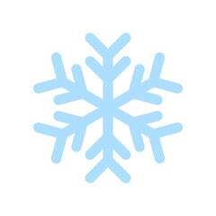 Snowflake winter clip art design on plain white transparent isolated background for card, shirt, hoodie, sweatshirt, apparel, card, tag, mug, icon, poster or badge